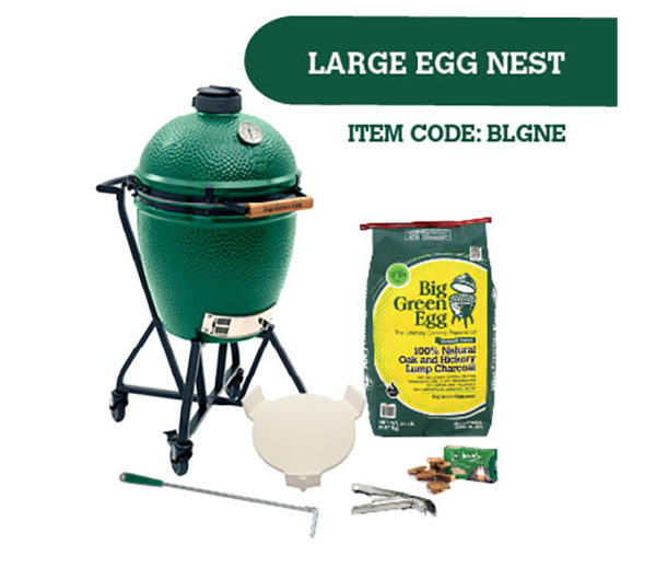 Big Green Egg Large Integrated Nest Bundle Hp Fire