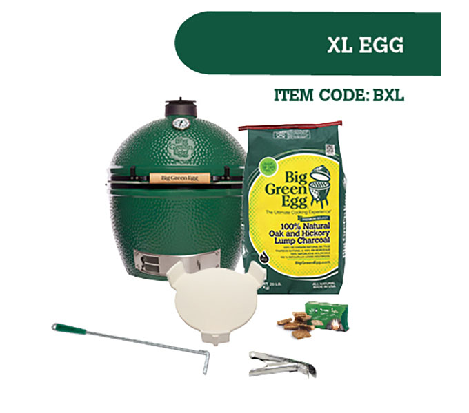 Big Green Egg XL BuiltIn Bundle HP Fire