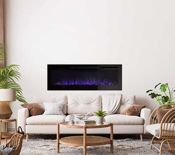 Linear 50 Electric Fireplace HP Fire
