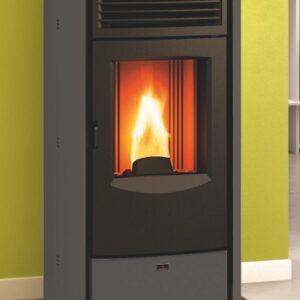 Piazetta Cleo Pellet Fire Inc Flue Kit - Ex Burn Display