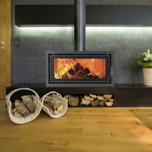 Kent Fairlight Mk2 Wood Heater Inc FREE 4m Insulated Flue Kit - Farmworld Special