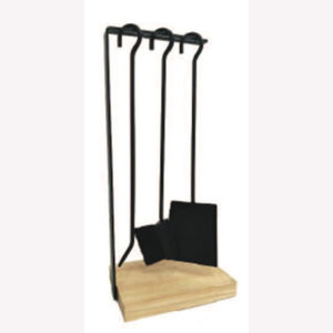 Melton Craft 3 Piece Fire Tool Set JC4133BK
